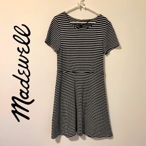 Madewell Dress, Stripes, Large